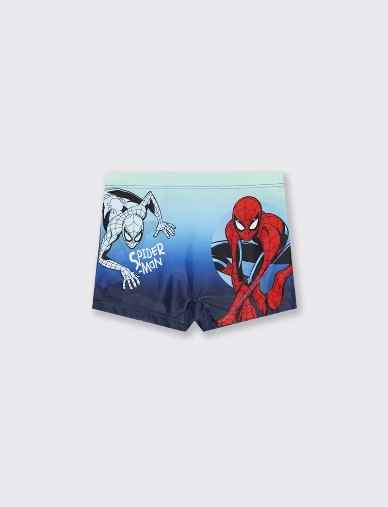 Costume boxer elastico Spiderman Marvel - Blu
