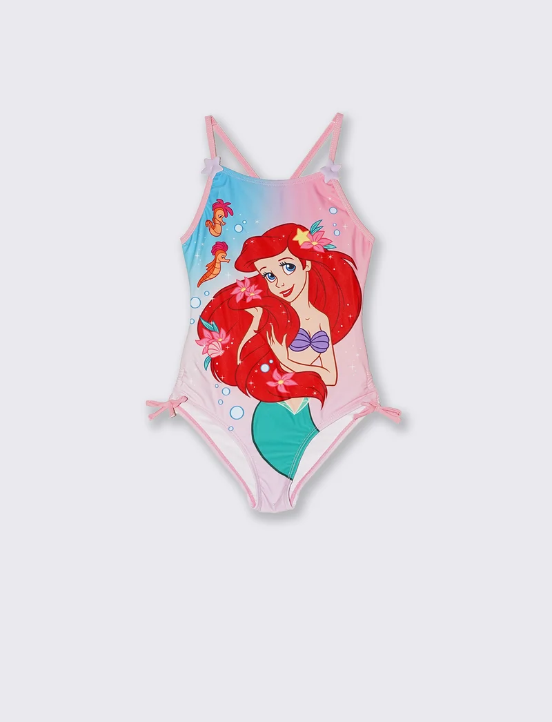 Costume intero Sirenetta per bambina - Rosa