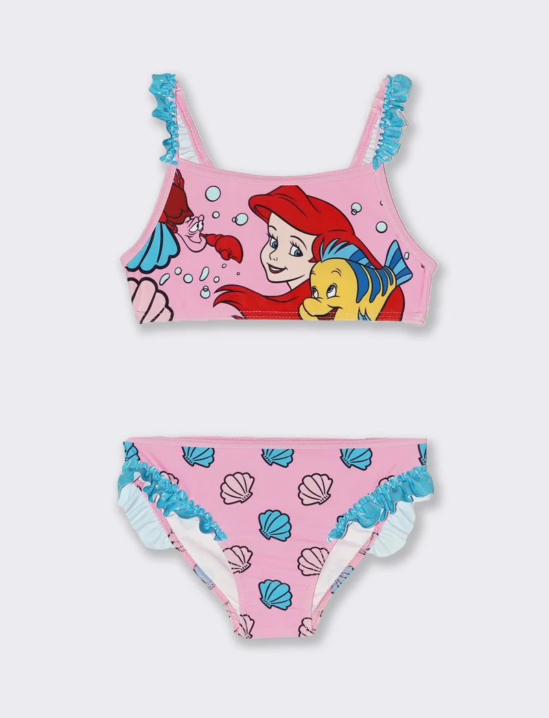 Costume Sirenetta due pezzi bambina - Rosa