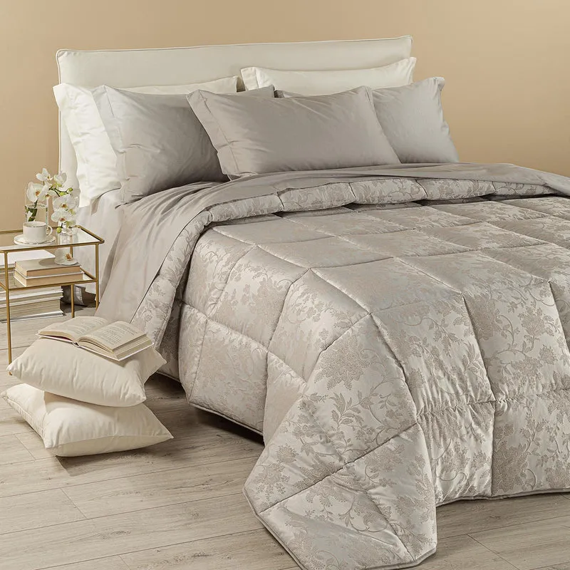 Trapunta narciso Barocco in Raso Jacquard 300 gr/mq