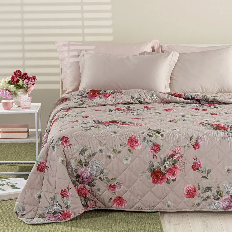 Copriletto Primaverile melody Garden in Microfibra 80 gr/mq