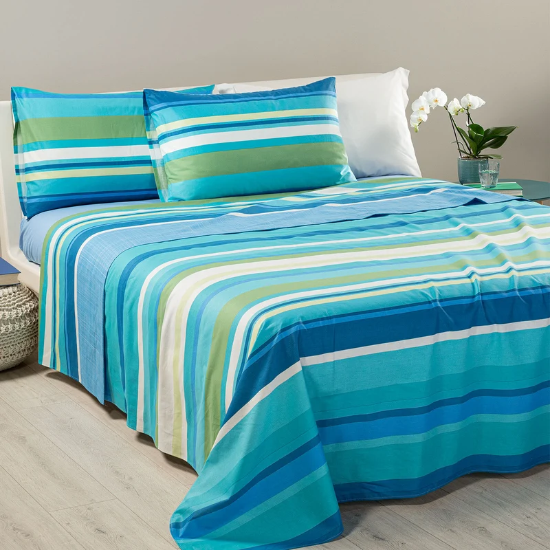 Completo Lenzuola Copriletto magic Moderno in Cotone