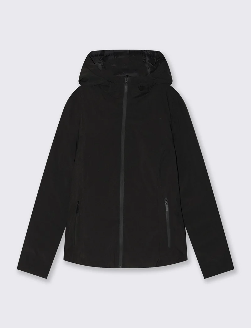Giubbino doubleface versatile e moderno - Nero