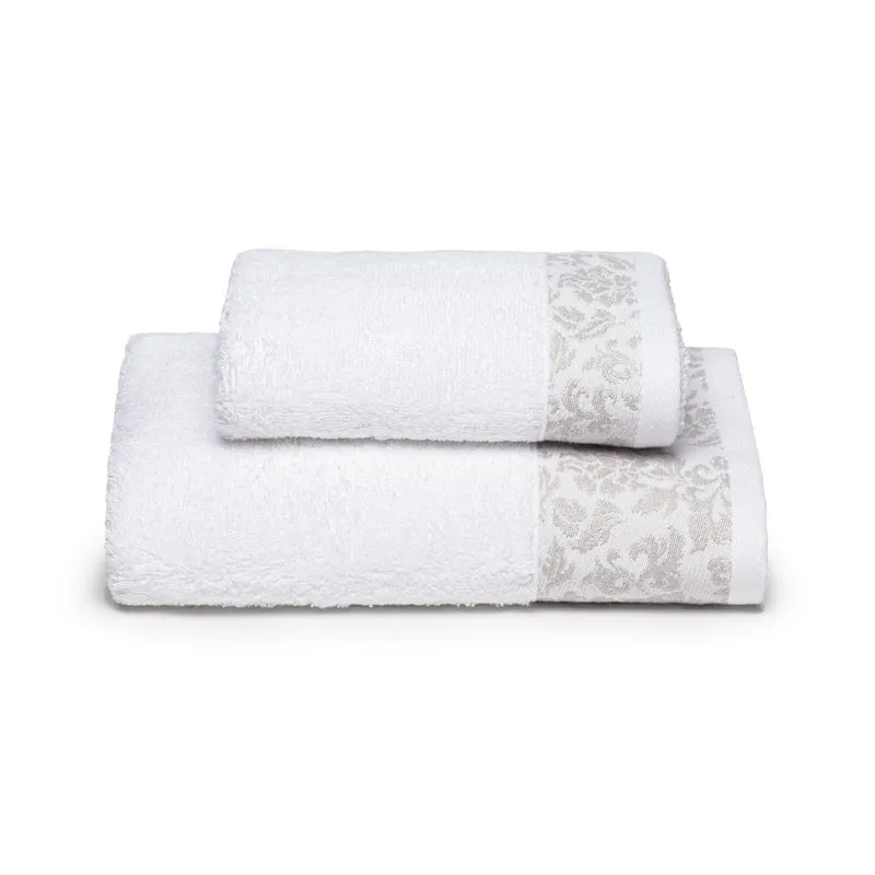 Asciugamano con Ospite decor in Cotone 450 gr/mq
