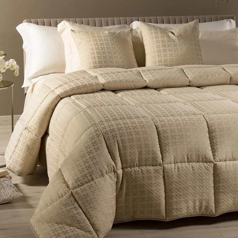 Trapunta delly Floreale in Raso Jacquard 300 gr/mq