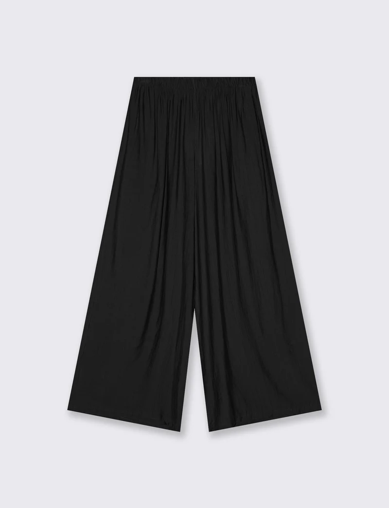 Pantaloni Elasticizzati con Vestibilità Morbida - Moro