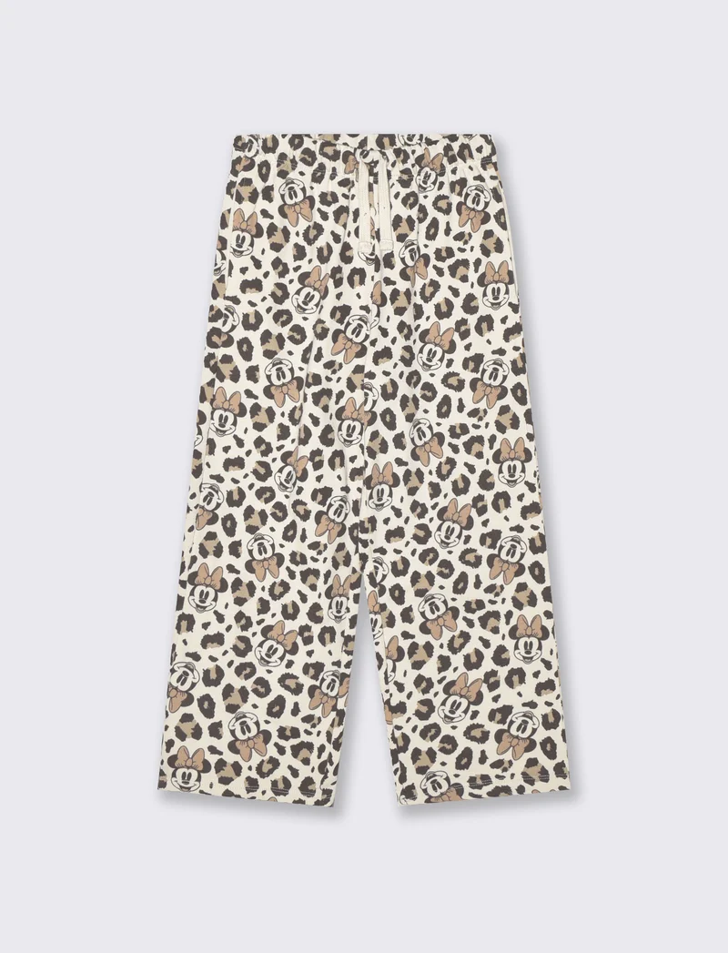 Jogger in felpa Disney/Minnie a gamba larga - Fantasia