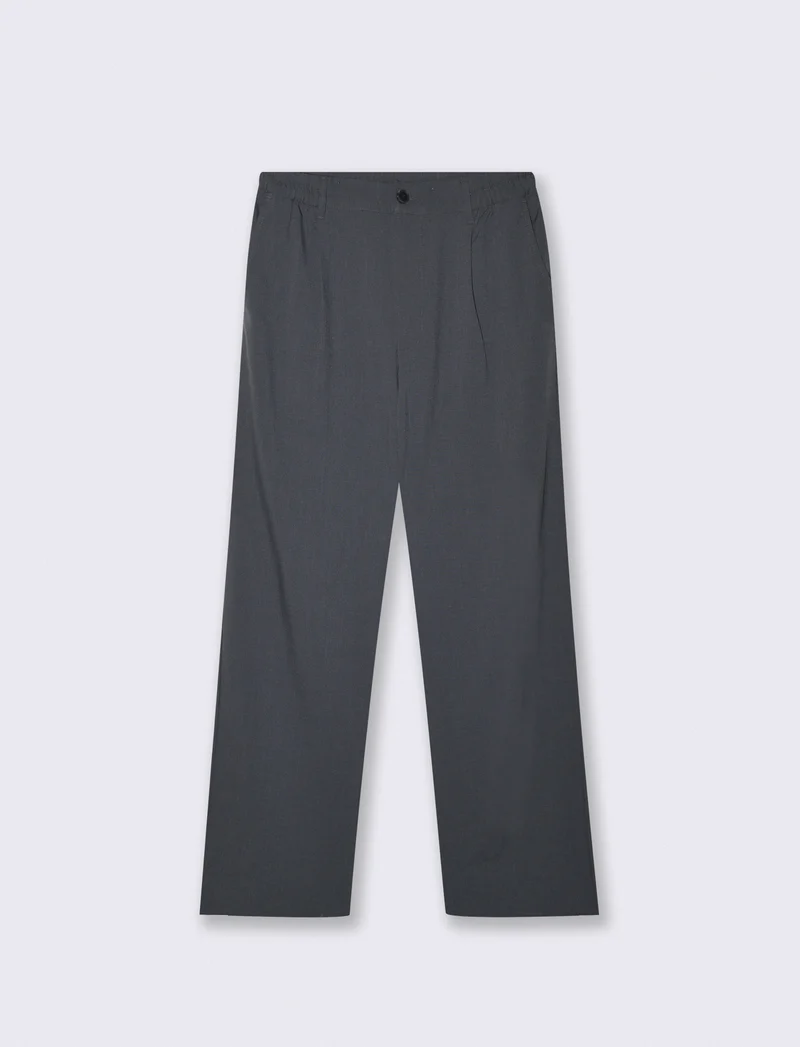 Pantaloni Jogger Relaxed Fit Comfort - Antracite melange
