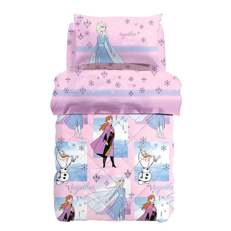 Trapunta frozen sogni in Cotone 300 gr/mq