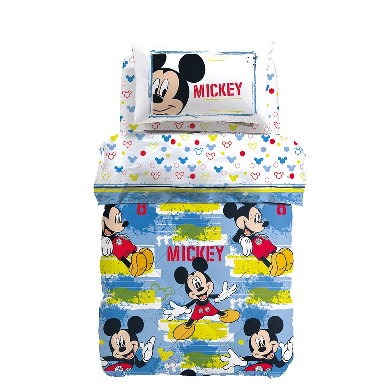 Trapunta in Cotone Mickey Avventura Cartoons Ragazzo