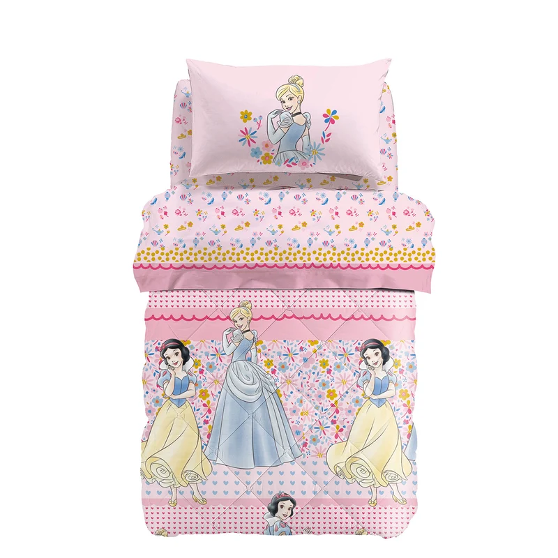 Trapunta princess romance in Cotone 300 gr/mq