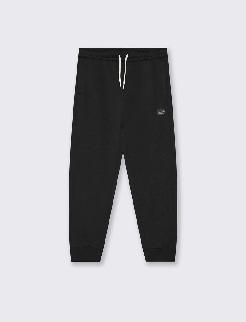 Pantaloni jogger in cotone comfortevoli - Nero