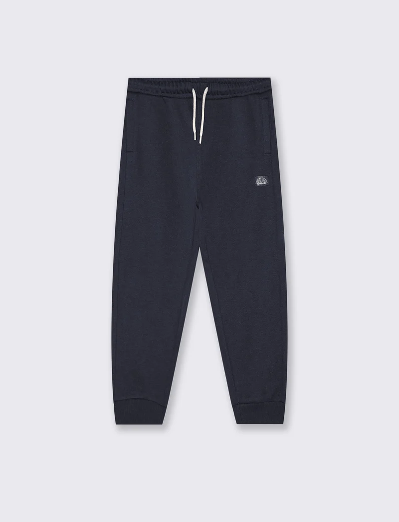 Pantaloni jogger in cotone comfortevoli - Blu