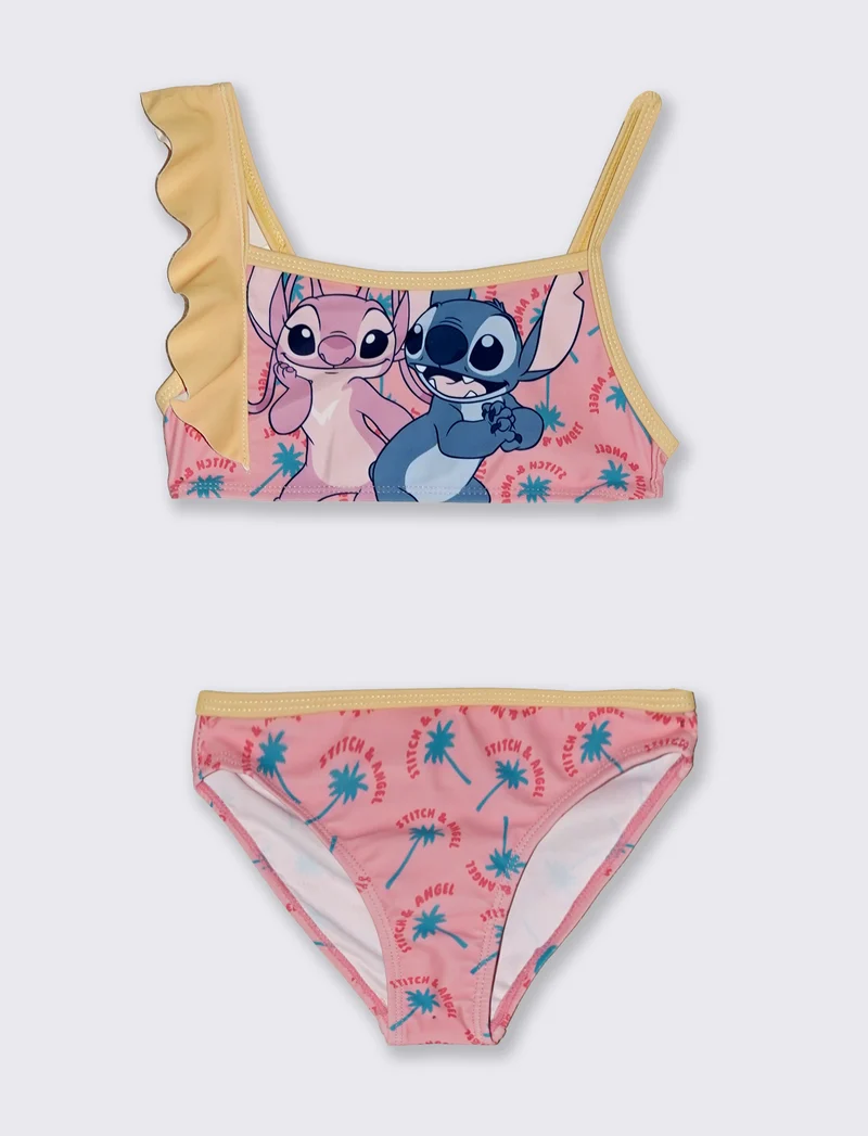 Costume da bagno 2 pezzi Disney per bambina - Giallo