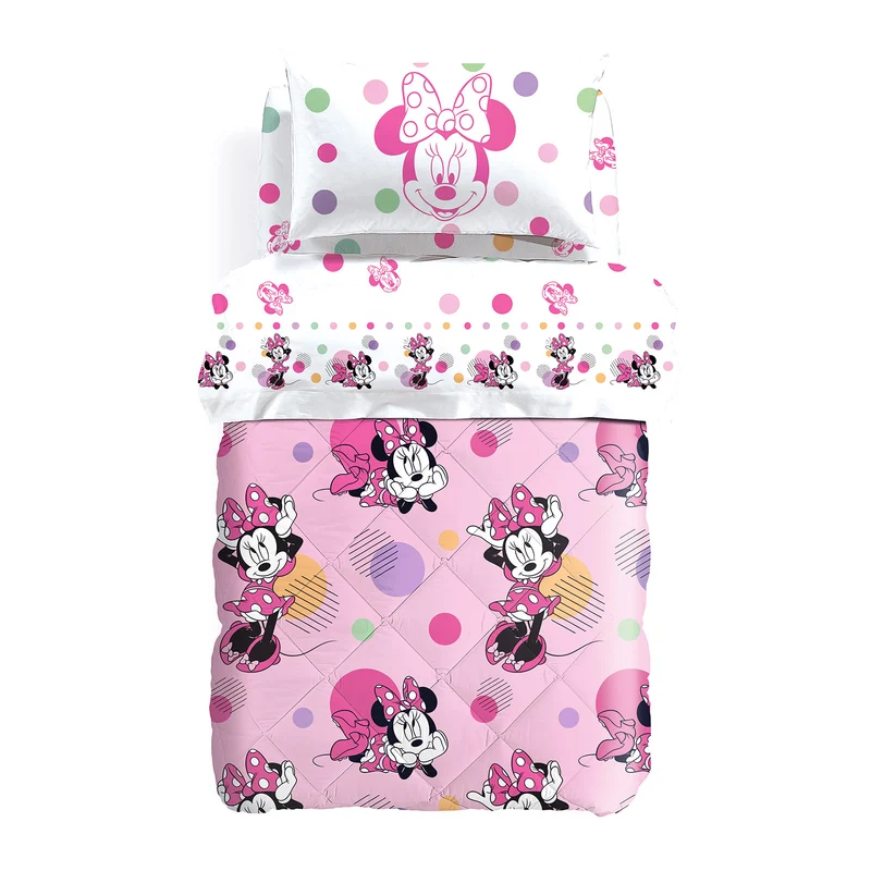 Trapunta minnie allegra in Cotone 300 gr/mq