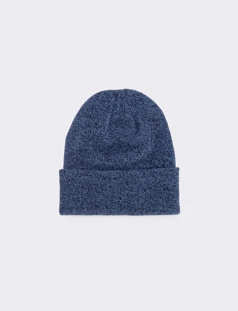 Cappello a coste basic per uomo - Blu