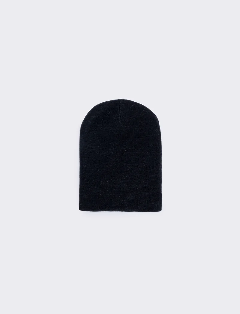 Cappello cuffia basic per uomo - Nero