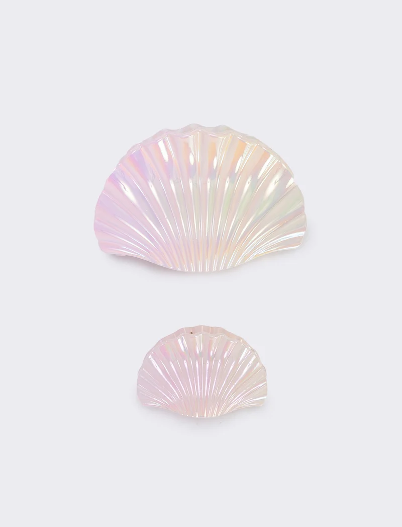 Set 2 Pinze Conchiglia - Fuxia