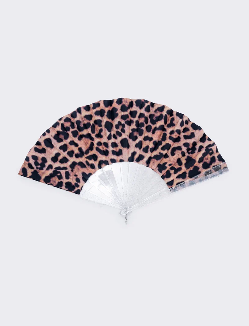 Ventaglio con fantasie - Leopardato