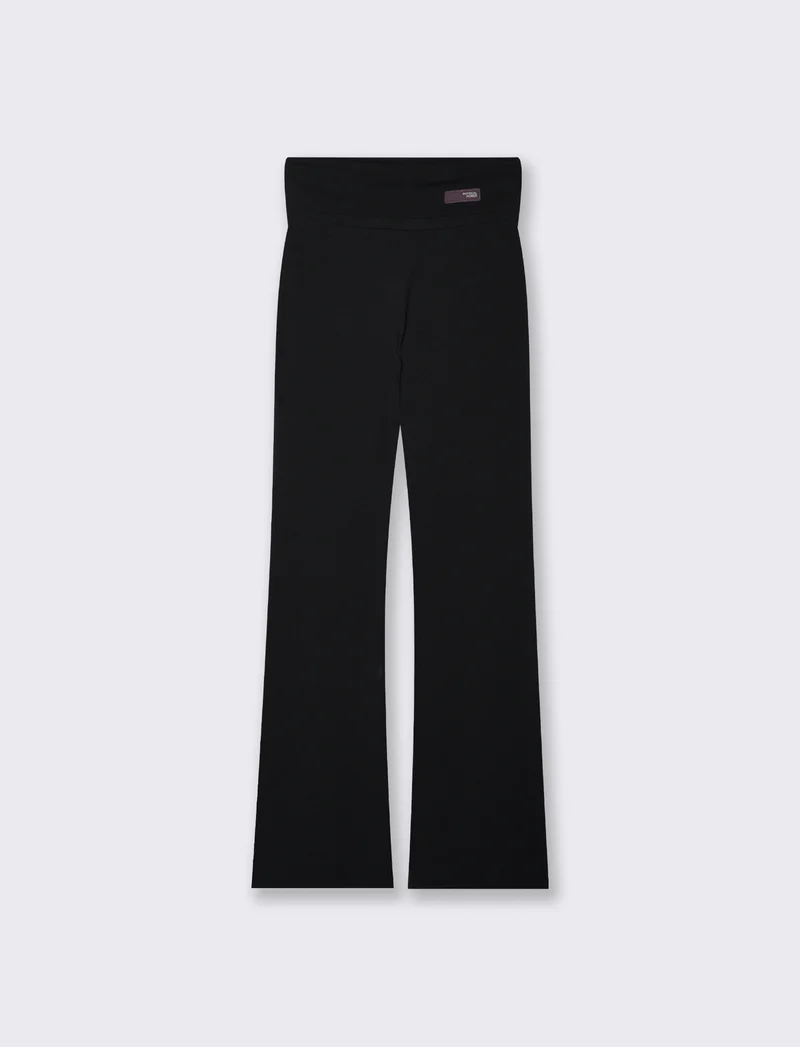 Leggings Basico Flare - Nero