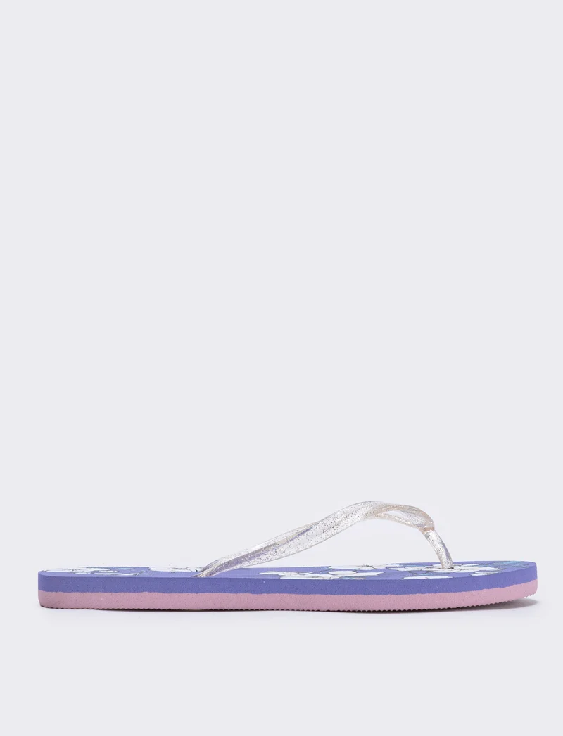 Infradito floreali da in PVC - Rosa