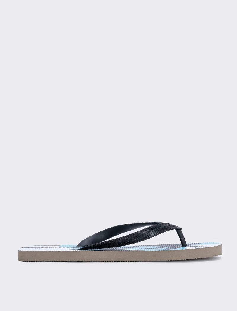 Infradito Island da uomo in pvc colori - Nero