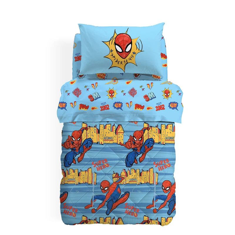 Trapunta in Cotone Spider-man New York Marvel Ragazzo