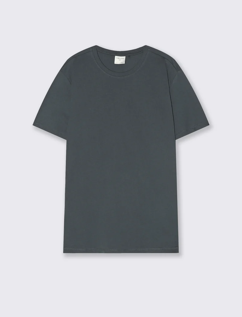 T-shirt girocollo in cotone regular fit - Avion