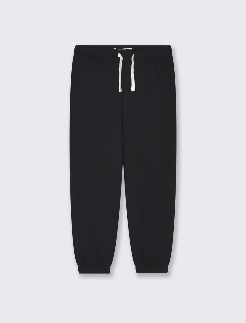 Joggers Comfort in Cotone Elasticizzato - Nero