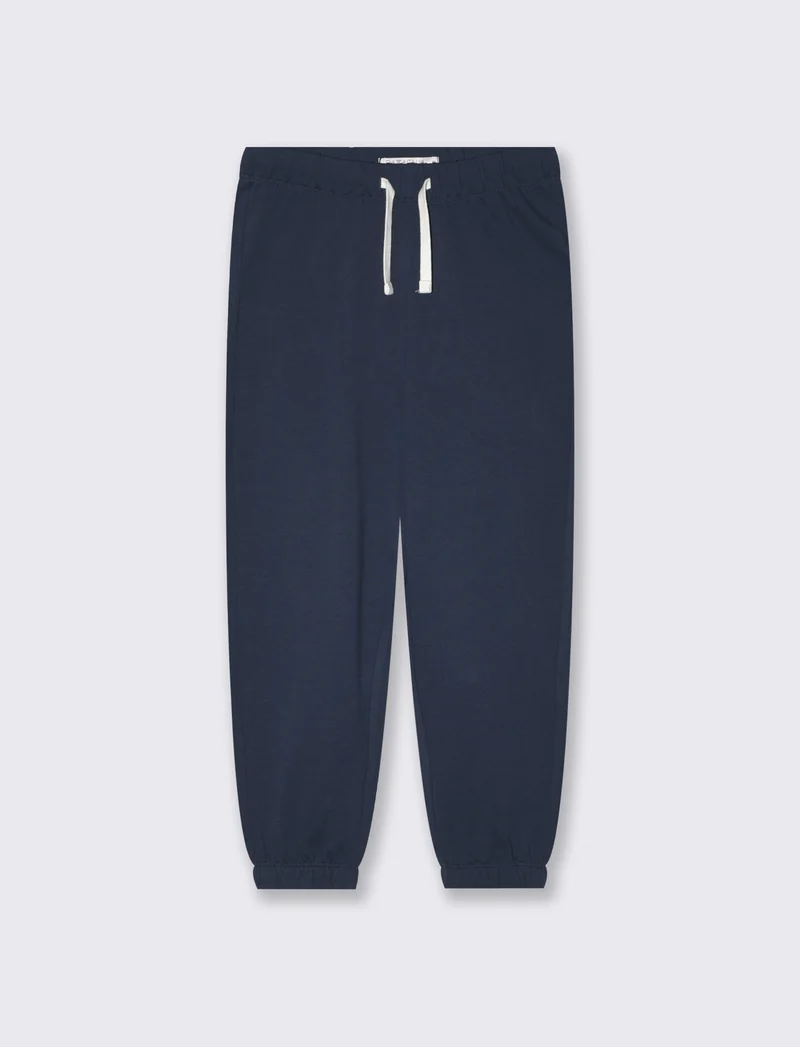 Joggers Comfort in Cotone Elasticizzato - Blu