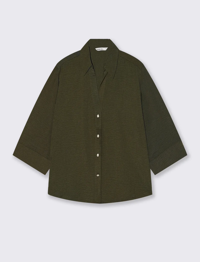 Camicia Basica Maniche a 3/4 - Ve.milit.
