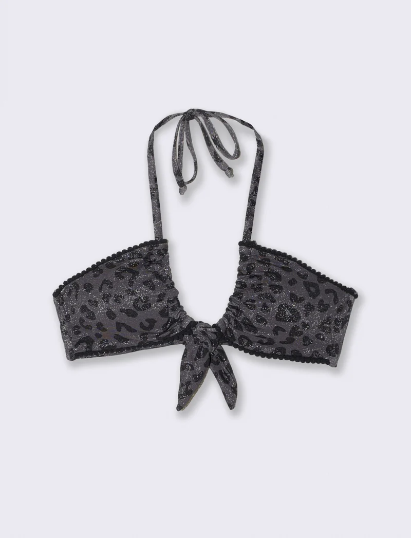 Reggiseno mare fascia capovolta - Nero
