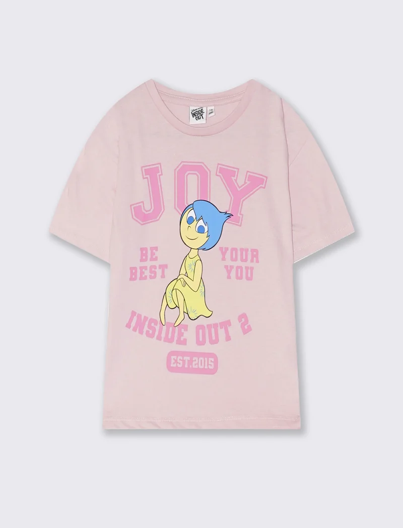 T-shirt estiva Disney Inside Out emozionante - Rosa