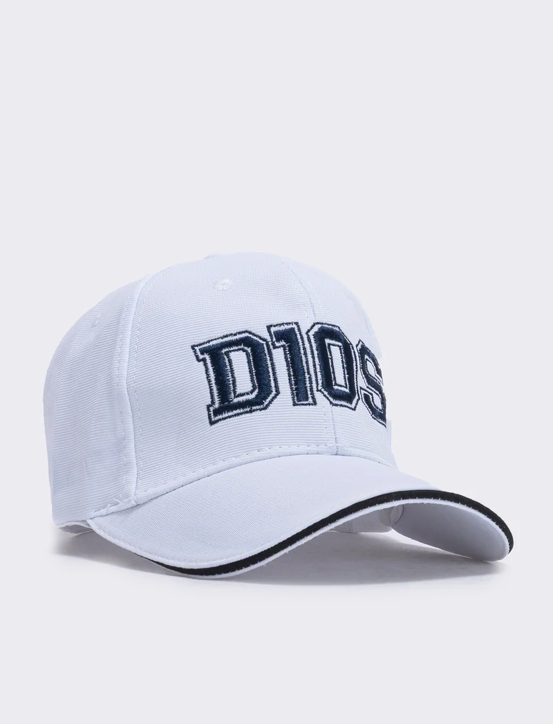 Cappello D1OS Uomo Elegante e Versatile - Bianco-blu