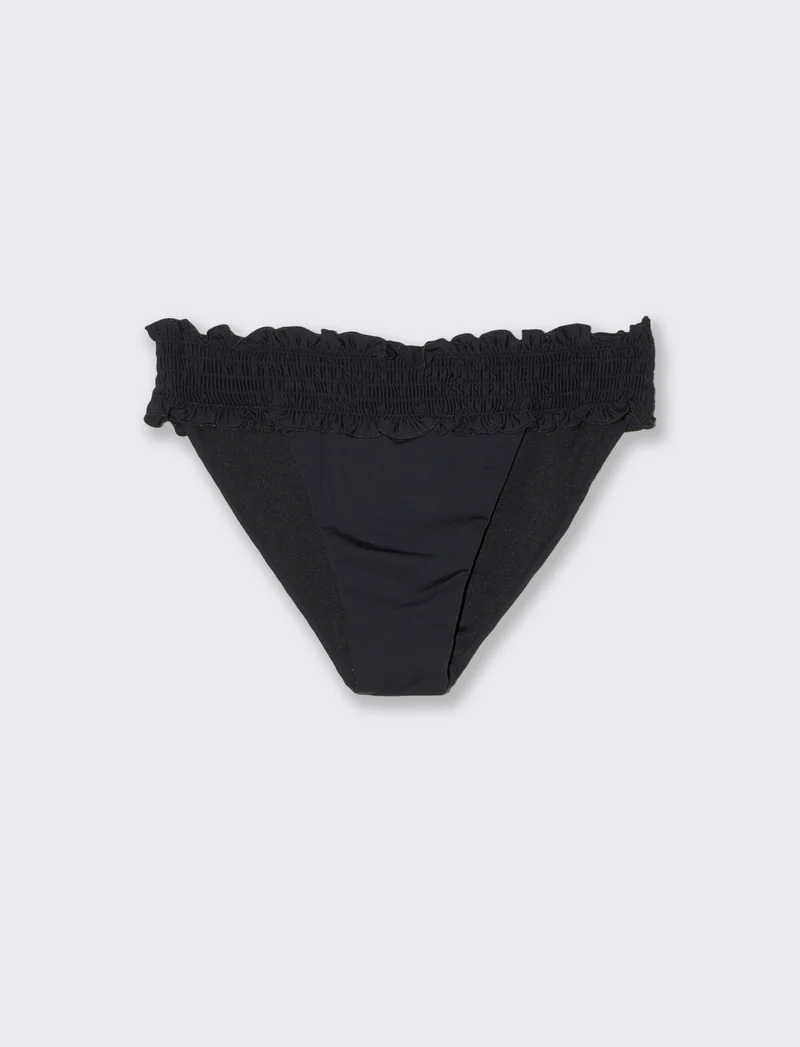 Slip mare basic punto smoke - Nero