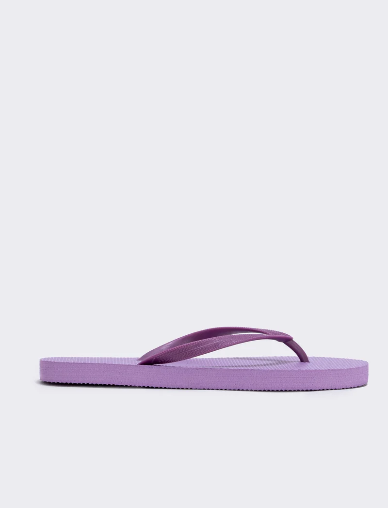 Infradito monocolore da in PVC - Lilla