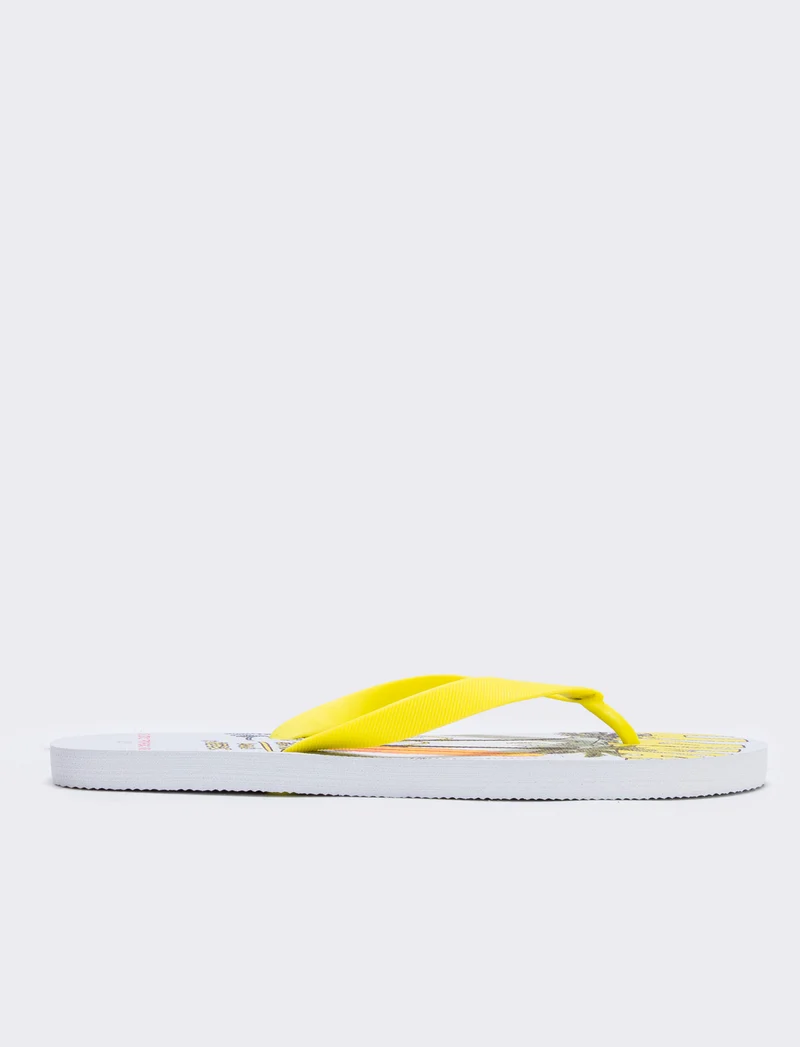 Infradito Surf Beach da uomo in pvc - Bianco