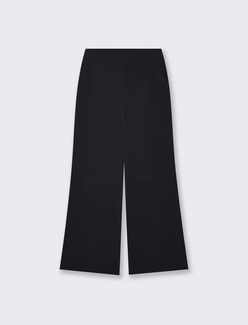 Pantalone Linea Dritta Elegante - Nero