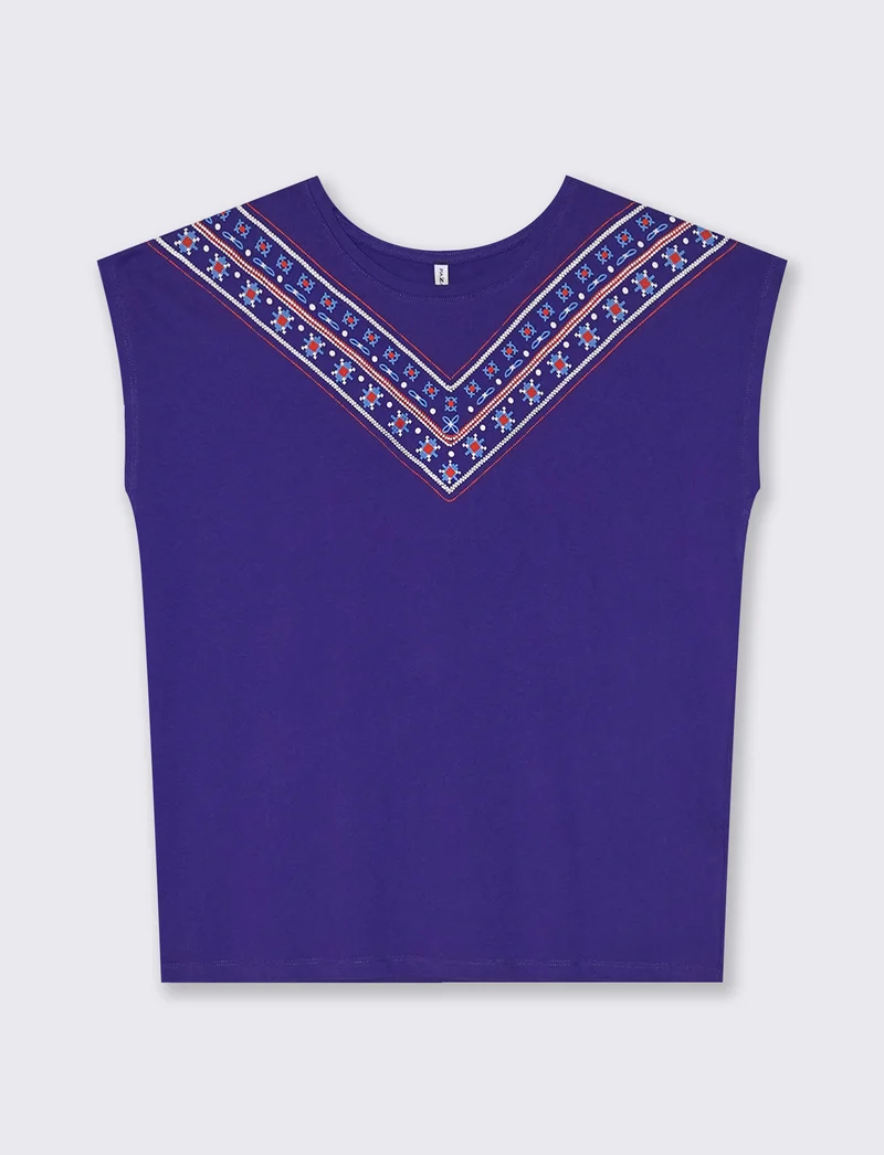T-Shirt Manica Corta con Stampa - var 2