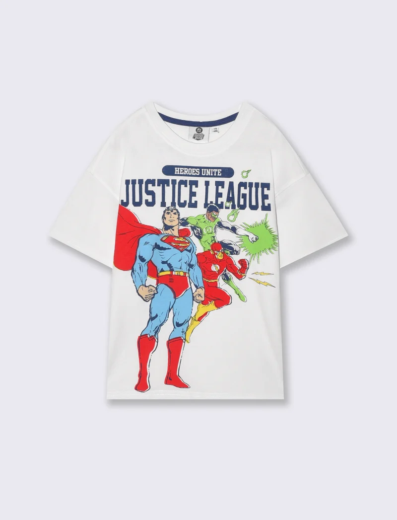 T-shirt Superman per giovani fan - Bianco