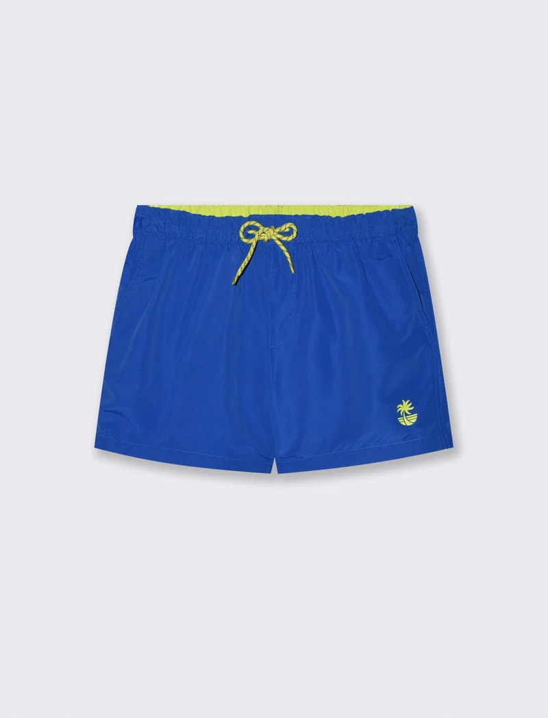 Costume Mare Basic con Fodera Rete Interna - Bluette