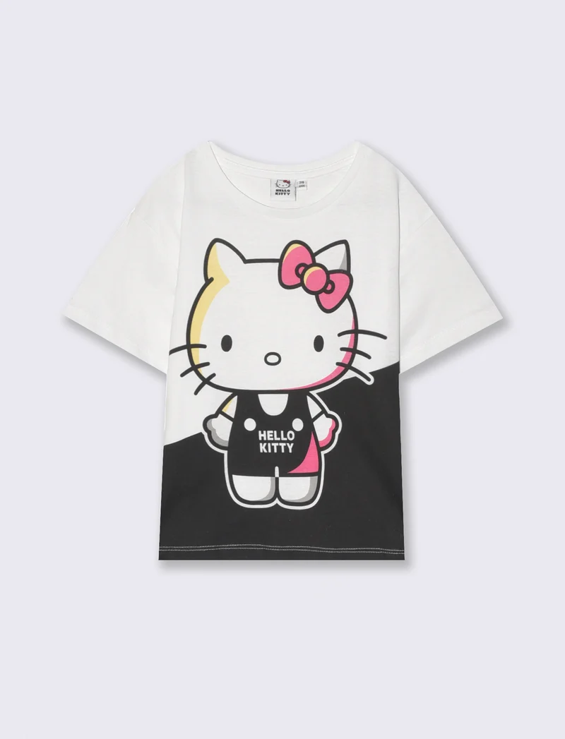 T-shirt mezza manica Hello Kitty e amici - var 1