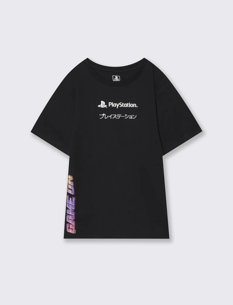 T-Shirt ufficiale di Playstation - Nero