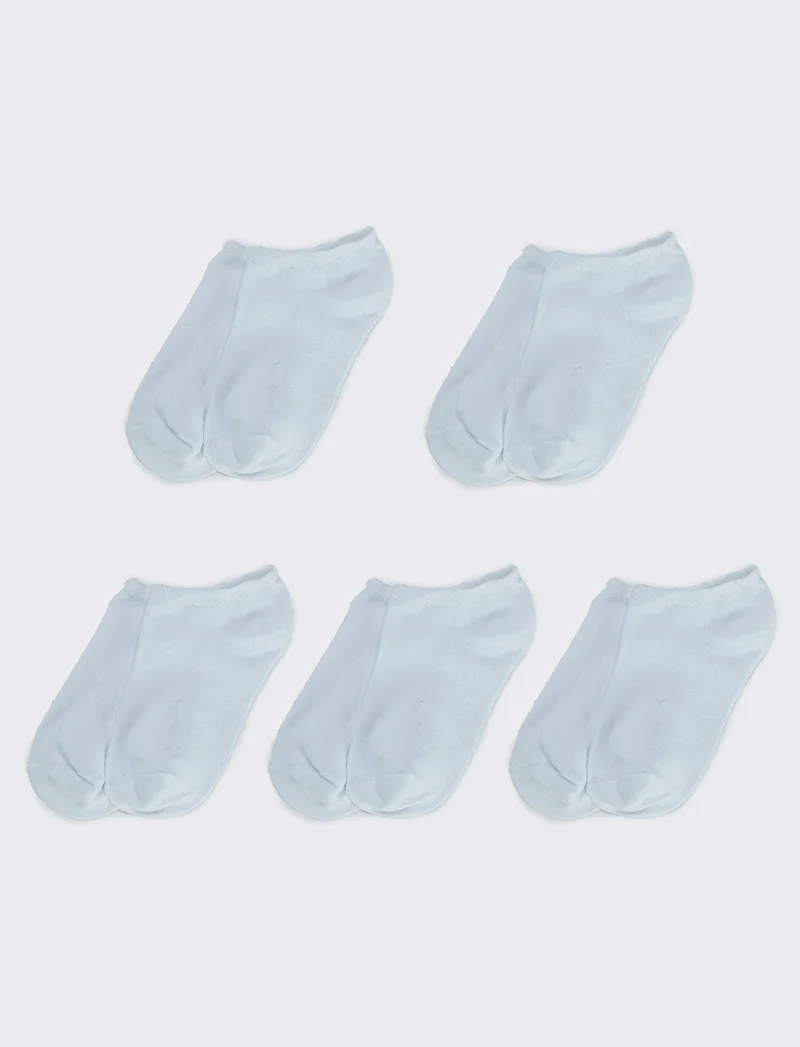 Calzini bambino 5 paia in promozione - Bianco
