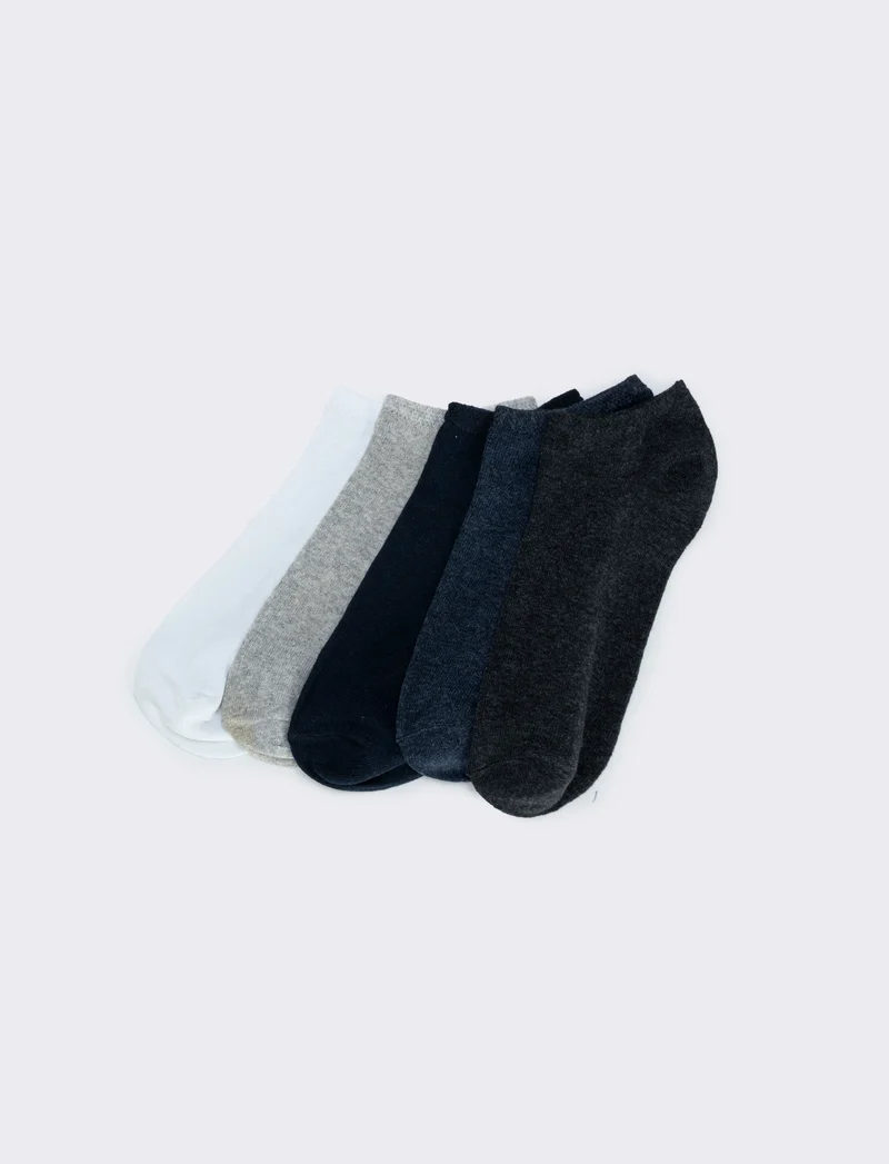 Calzini uomo 5 paia eco sostenibili - Blu