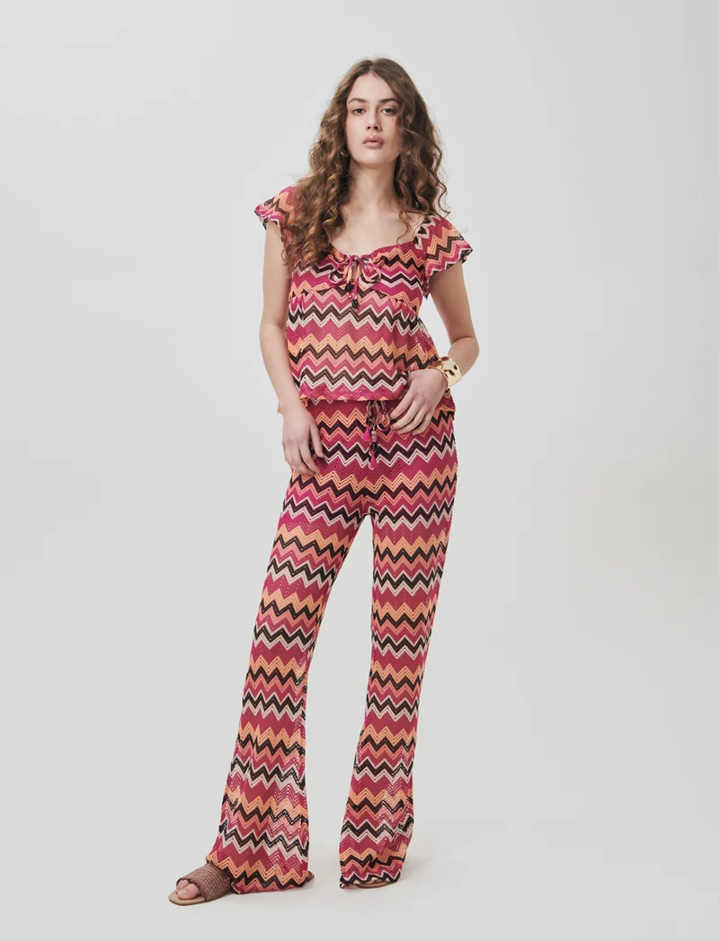 Pantaloni con elastico e coulisse - var 2