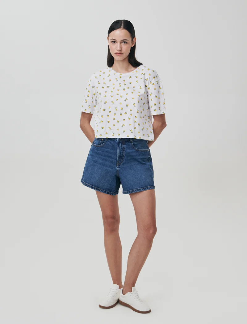T-Shirt Cotone Girocollo Manica Corta - var 3