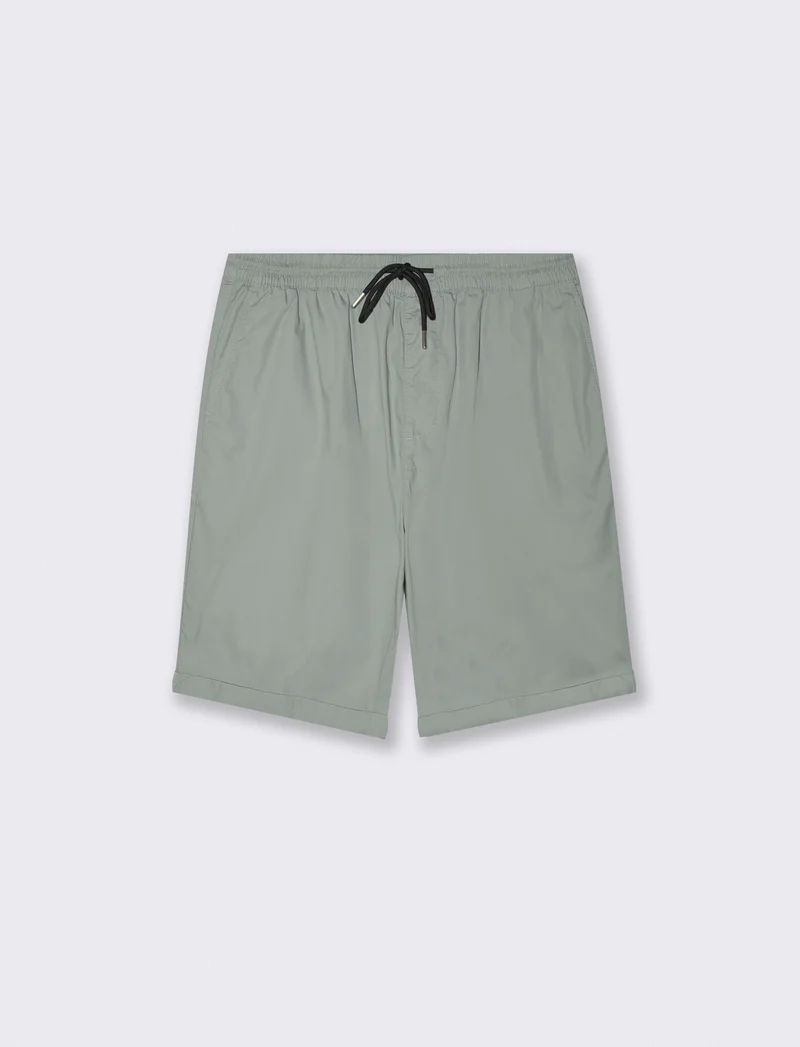 Bermuda Jogger Cotone Leggero Fit Comodo - Verde