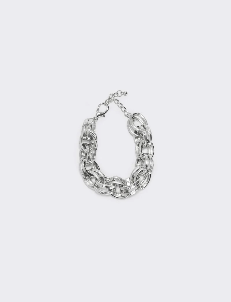 Bracciale in catena elegante - Argento