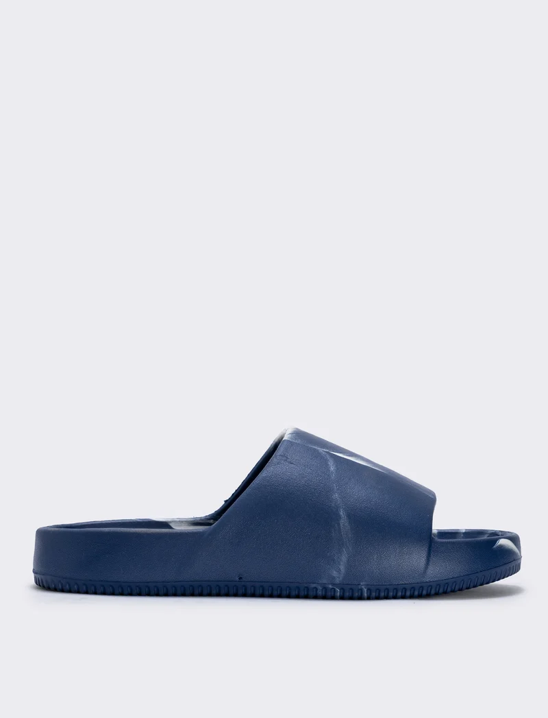 Ciabatta tye-dye da uomo in gomma EVA - Blu